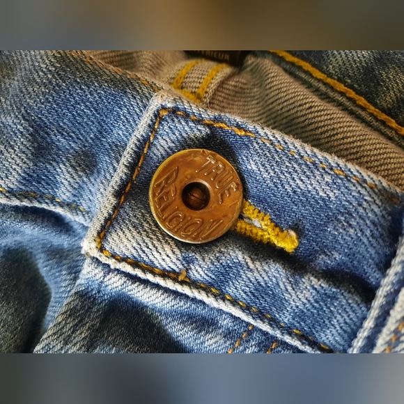 Y2K era TRUE RELIGION Sz 28 Lowrise - Picture 8 of 10